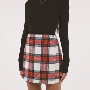 Rachel Green Plaid Skirt